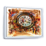 People and Time Acrylic - Modern Bedroom Wall Art