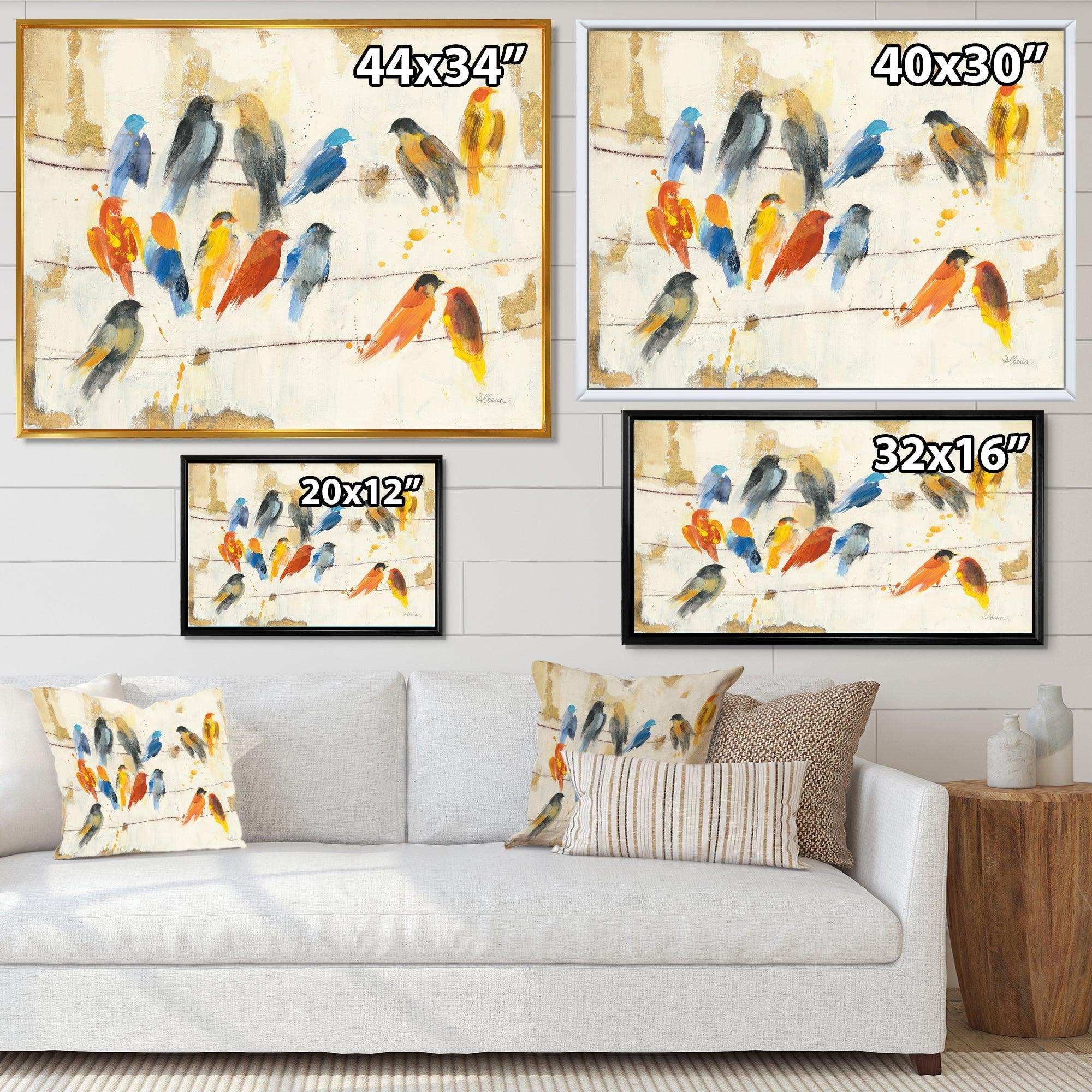 Multicolor Bird Meeting