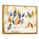 Multicolor Bird Meeting