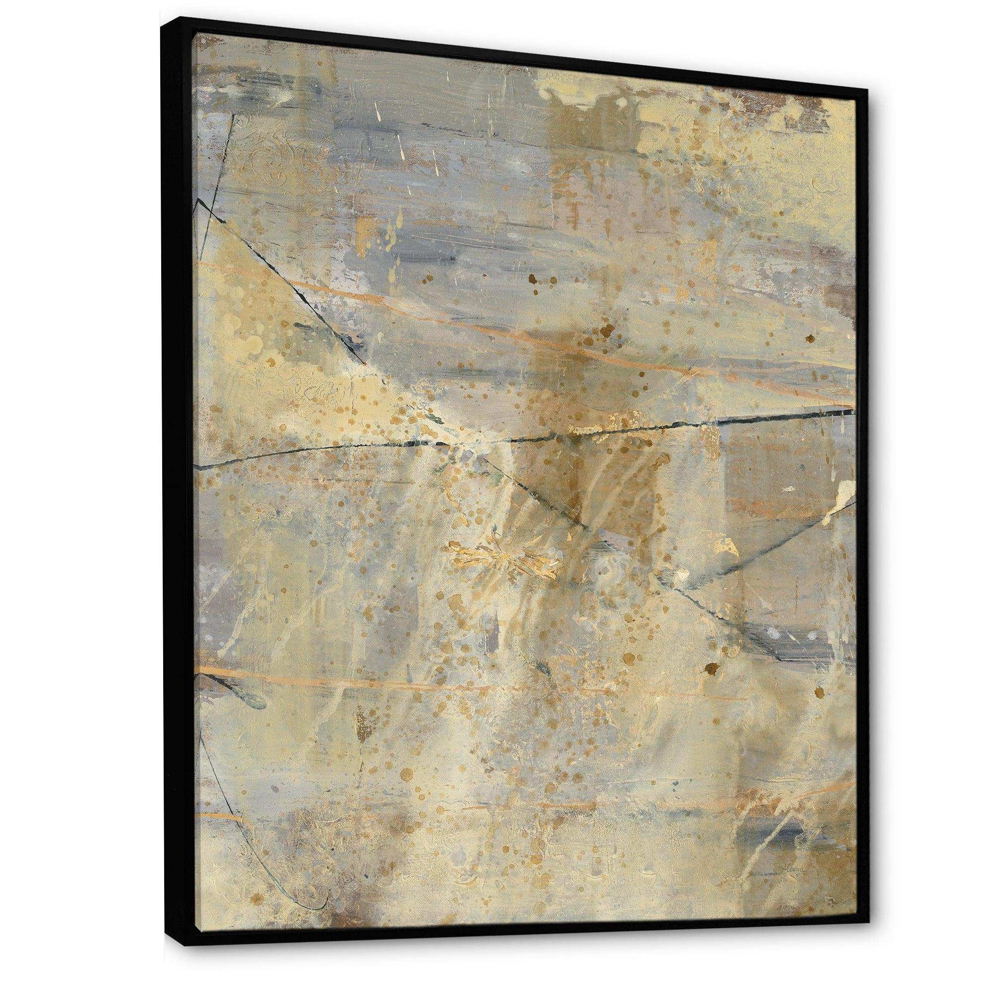 Geometric Cream Block I - Modern Wall Art Prints