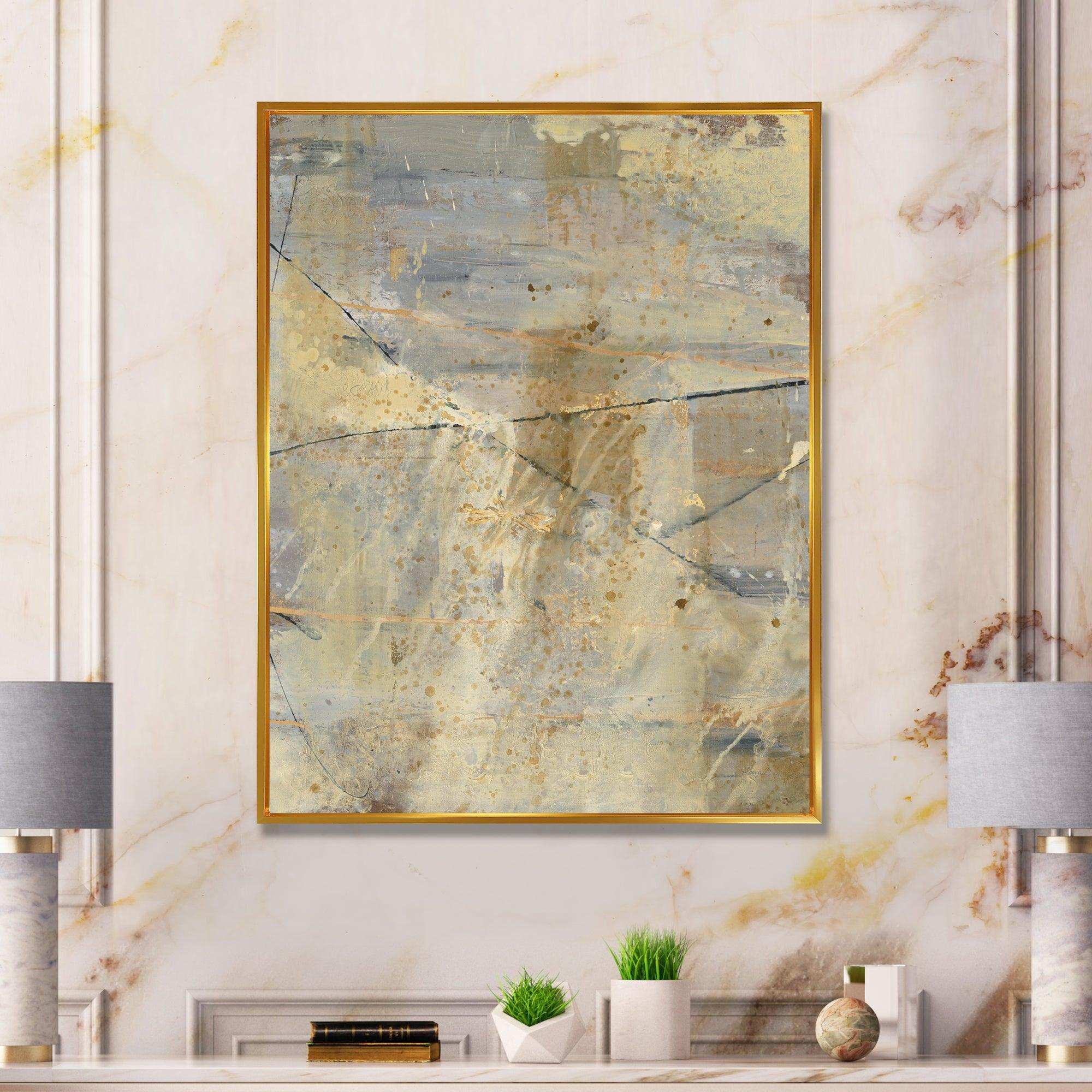 Geometric Cream Block I - Modern Wall Art Prints