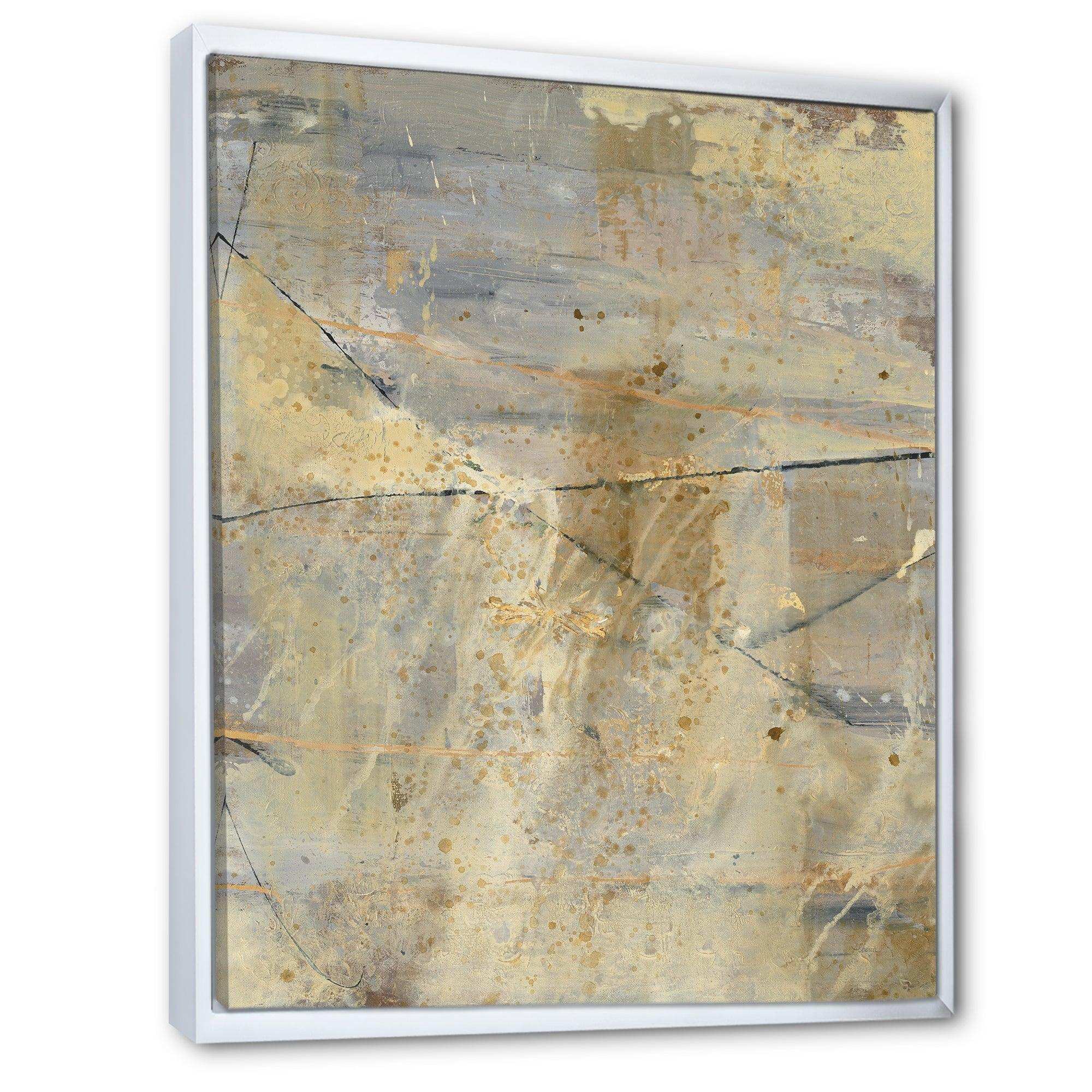 Geometric Cream Block I - Modern Wall Art Prints