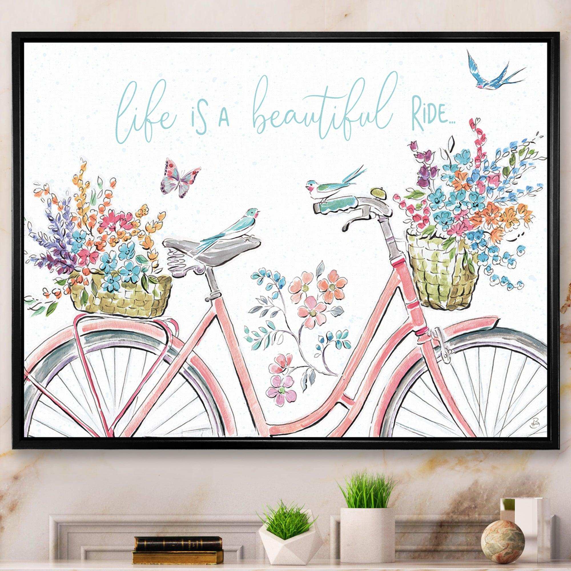 Spring Bike Bouquet