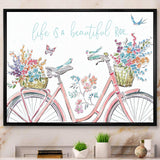 Spring Bike Bouquet