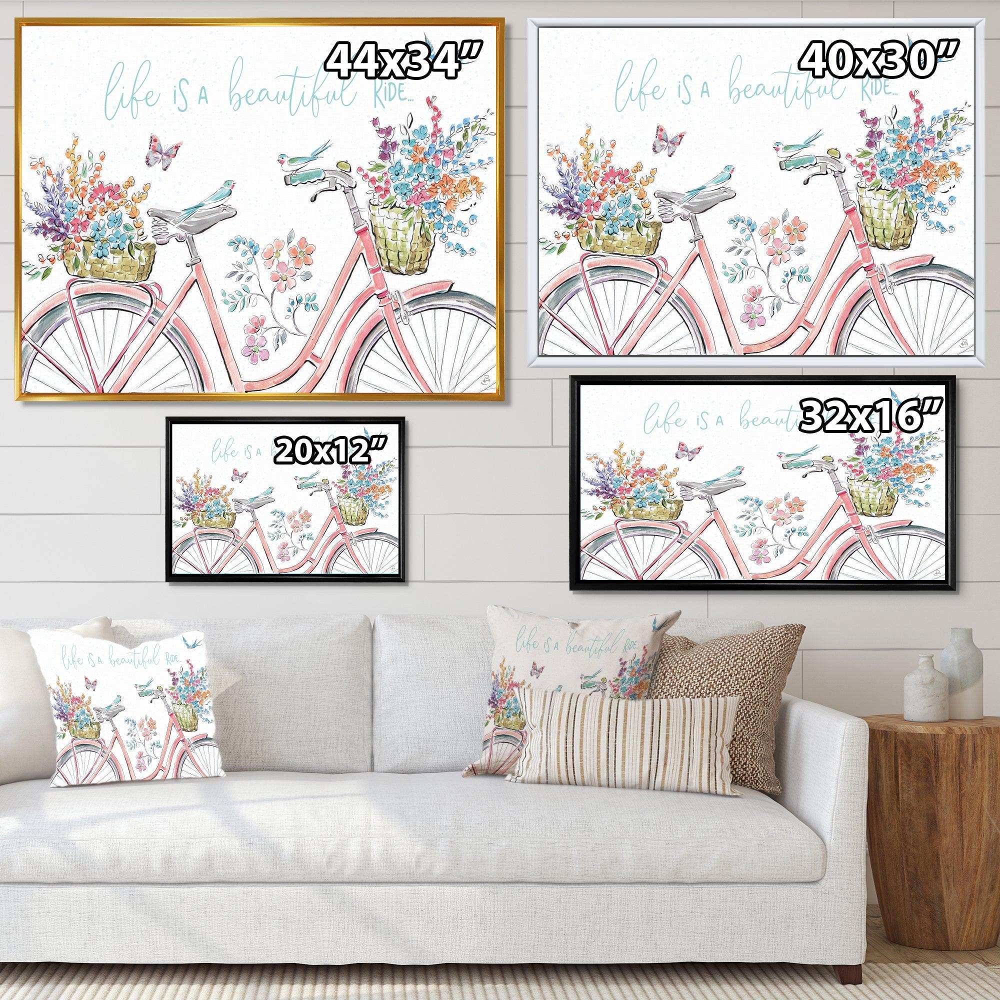 Spring Bike Bouquet