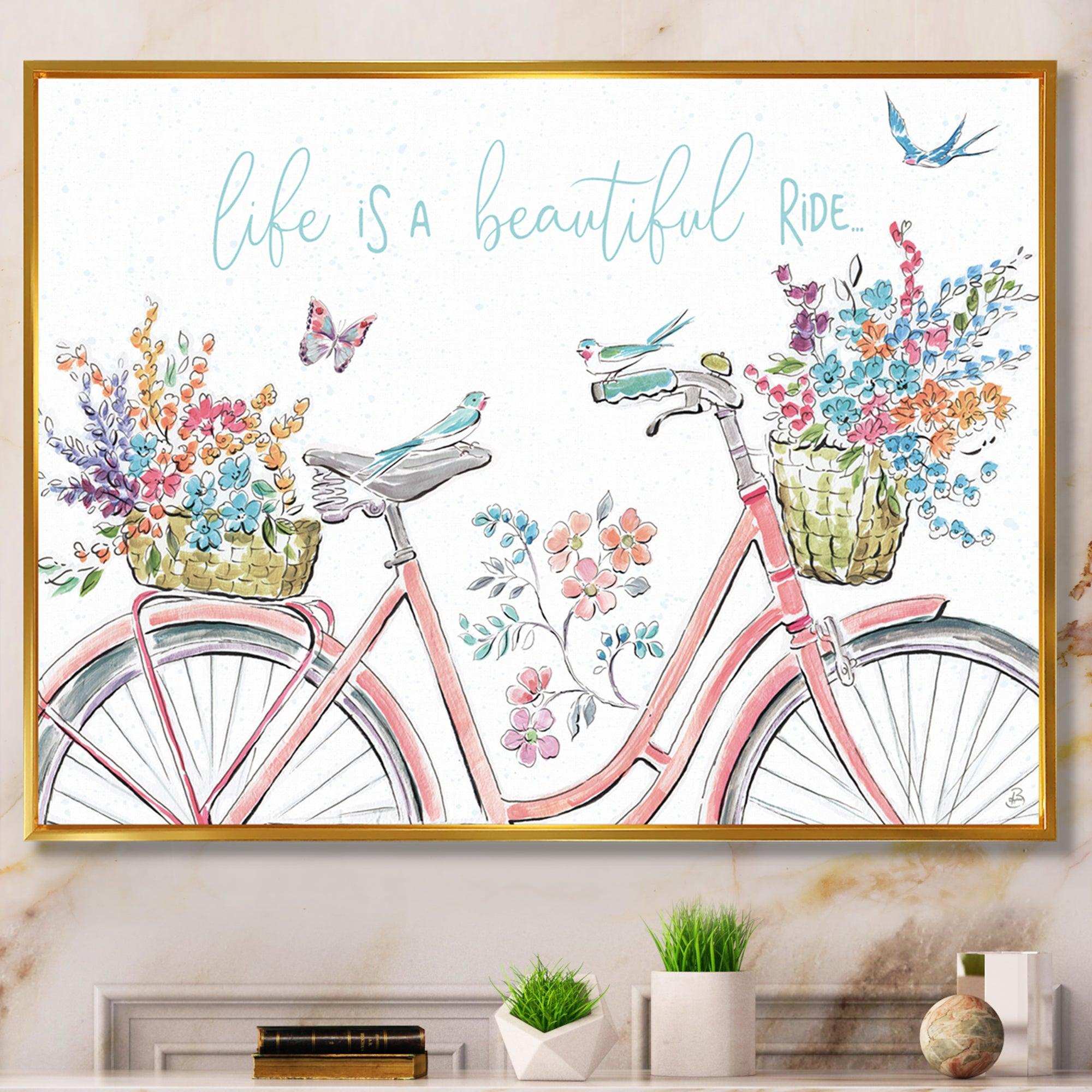 Spring Bike Bouquet