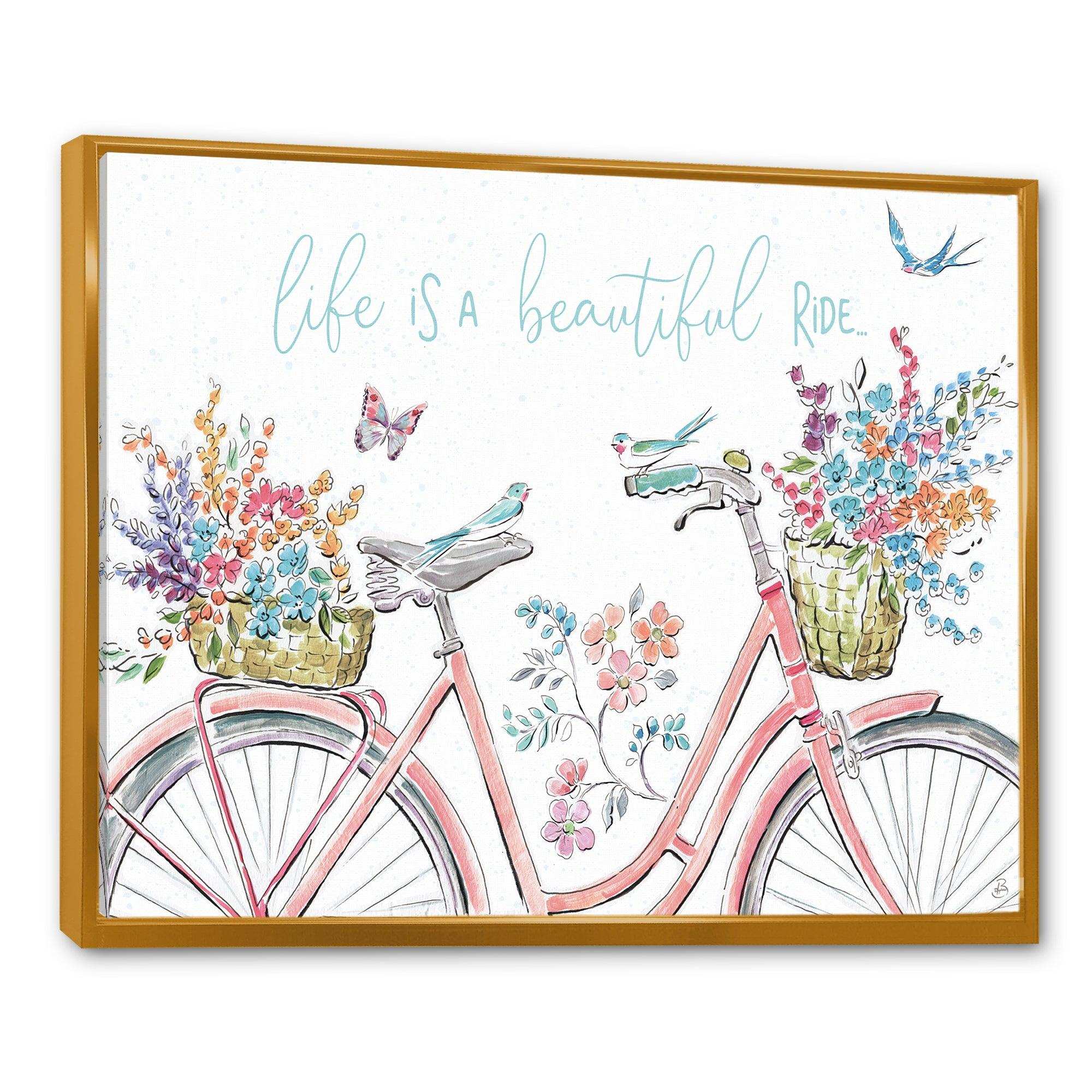 Spring Bike Bouquet