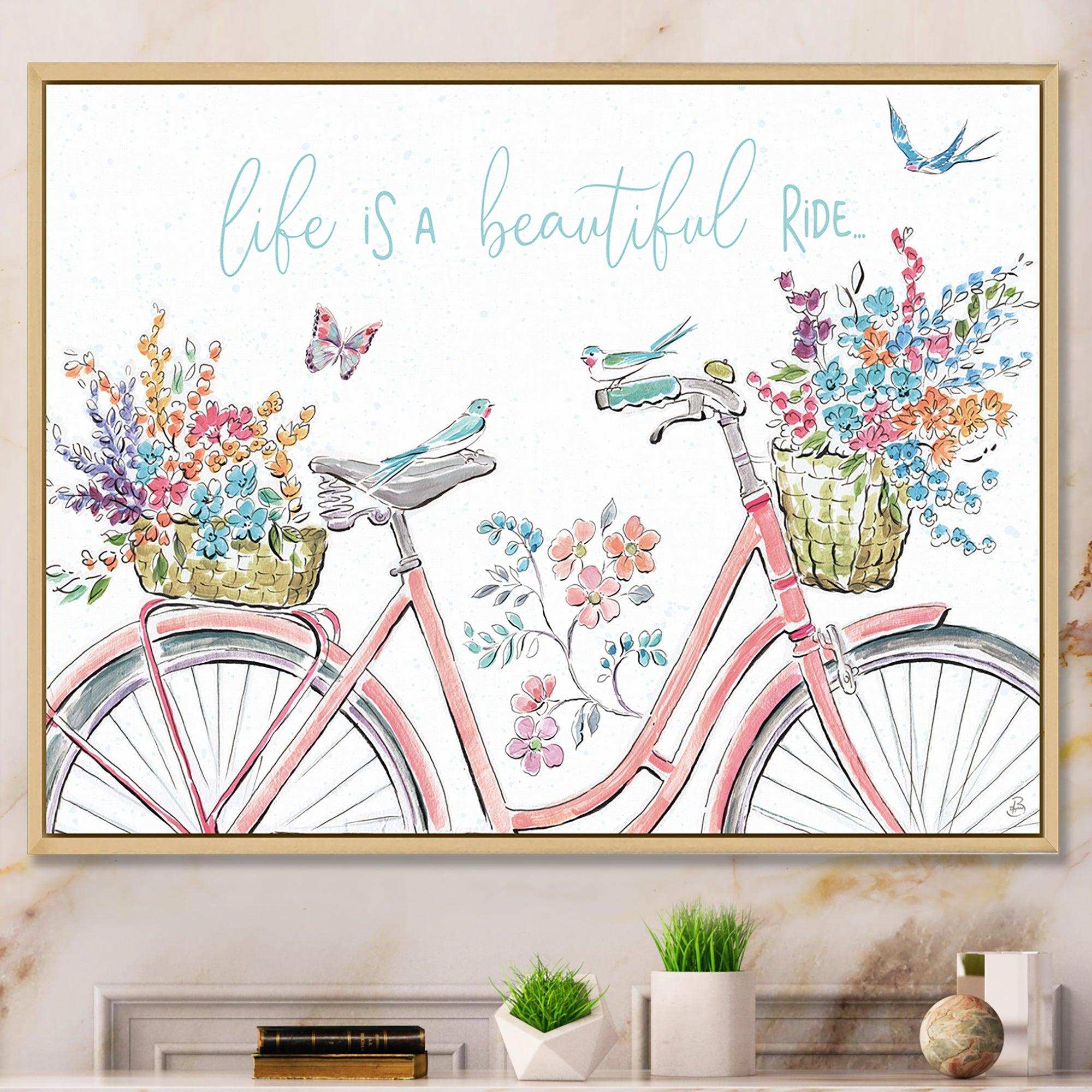 Spring Bike Bouquet