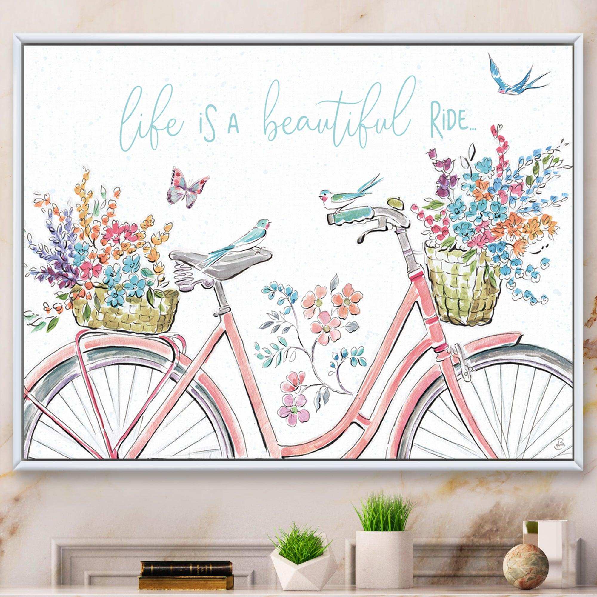 Spring Bike Bouquet