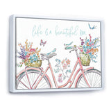 Spring Bike Bouquet