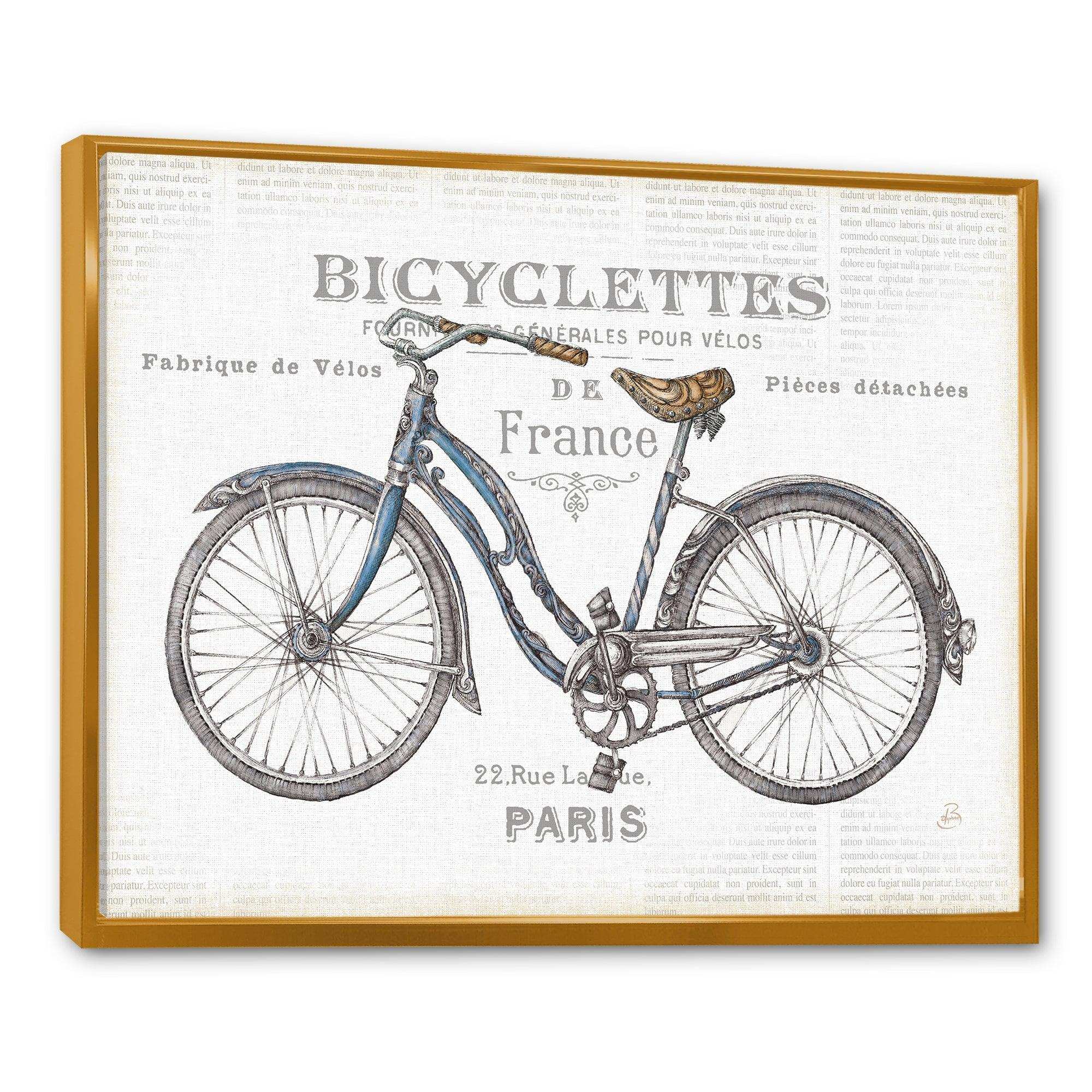 Paris France Bicycles