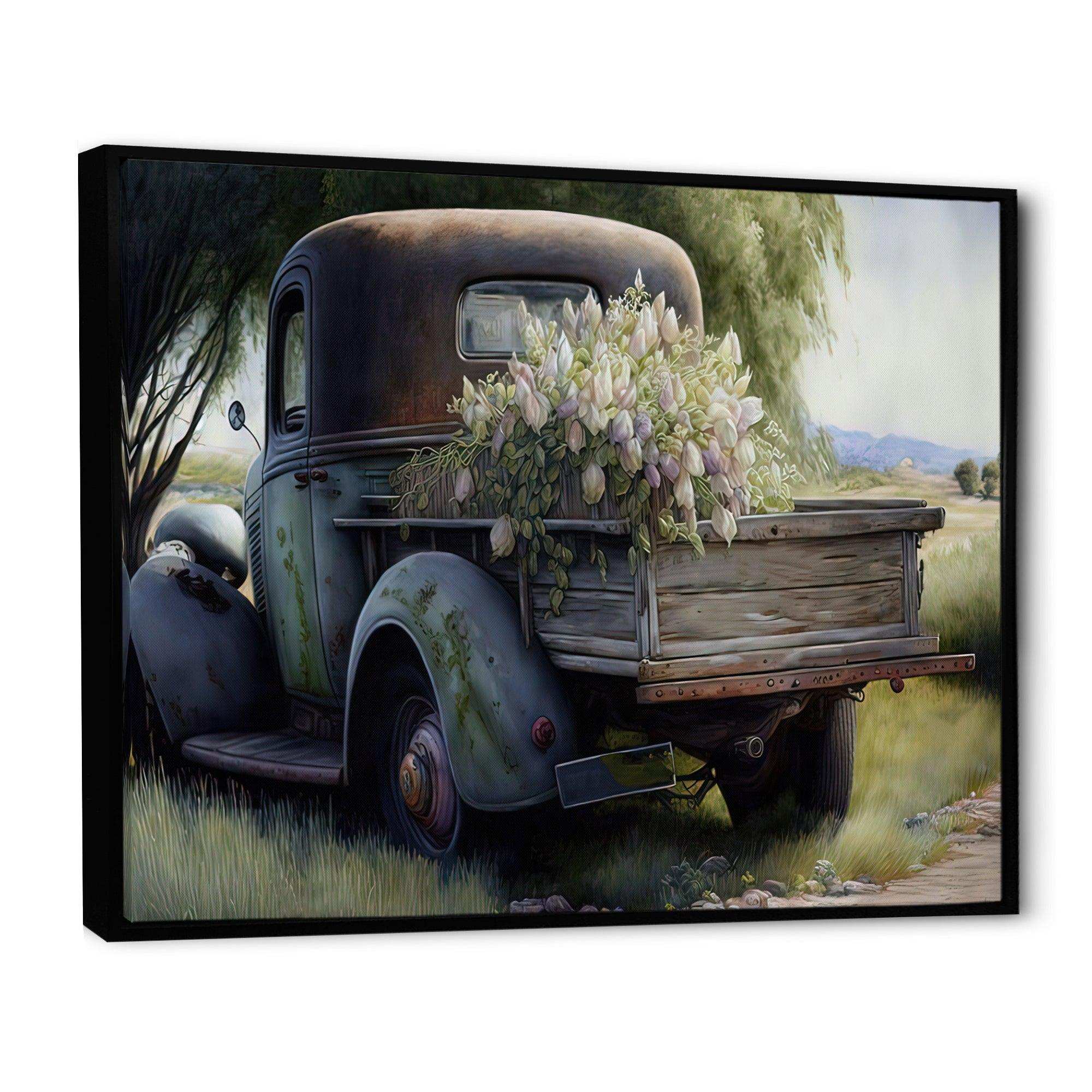 Barn Flower Delivery Truck I