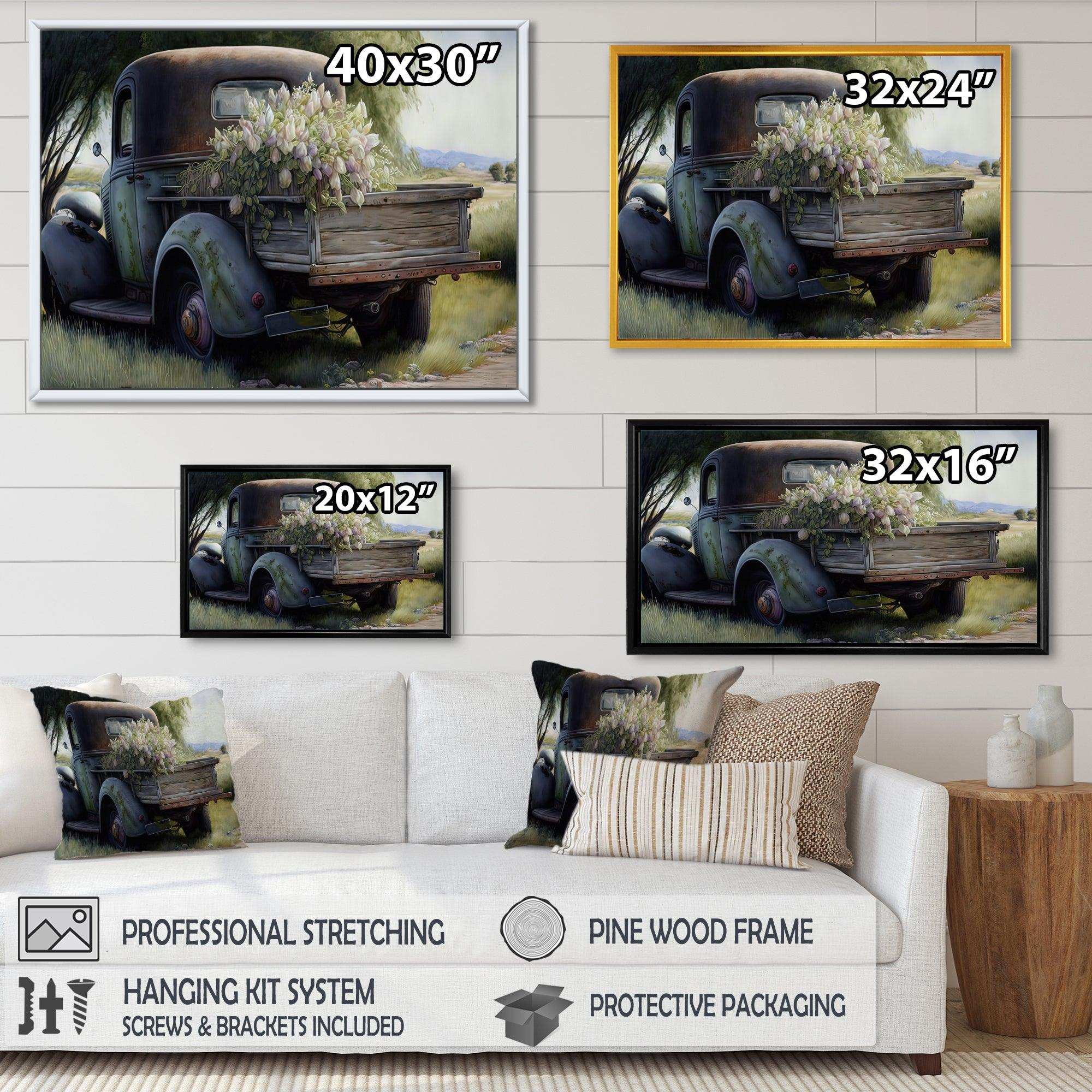 Barn Flower Delivery Truck I