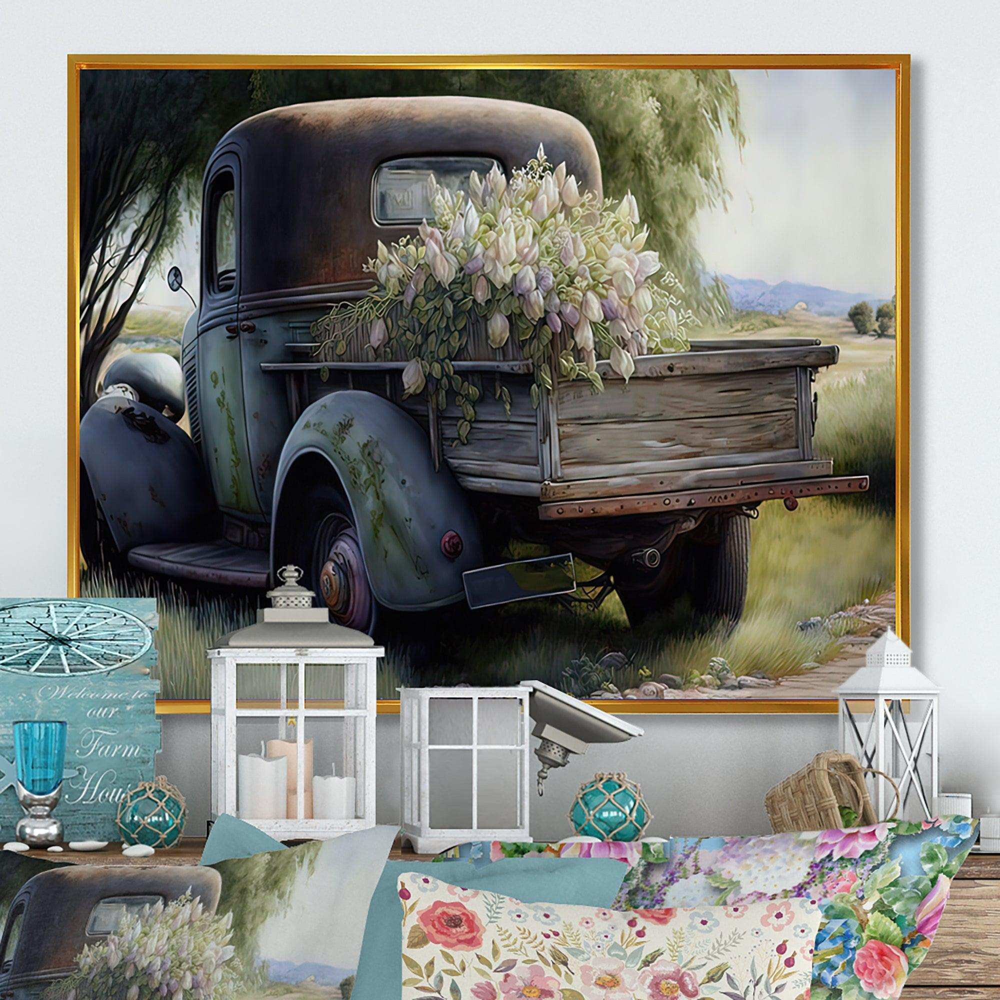 Barn Flower Delivery Truck I