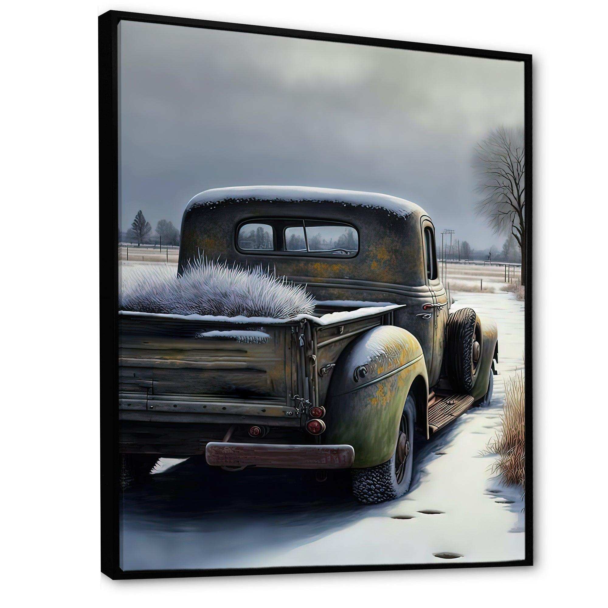 Barn Flower Delivery Truck III