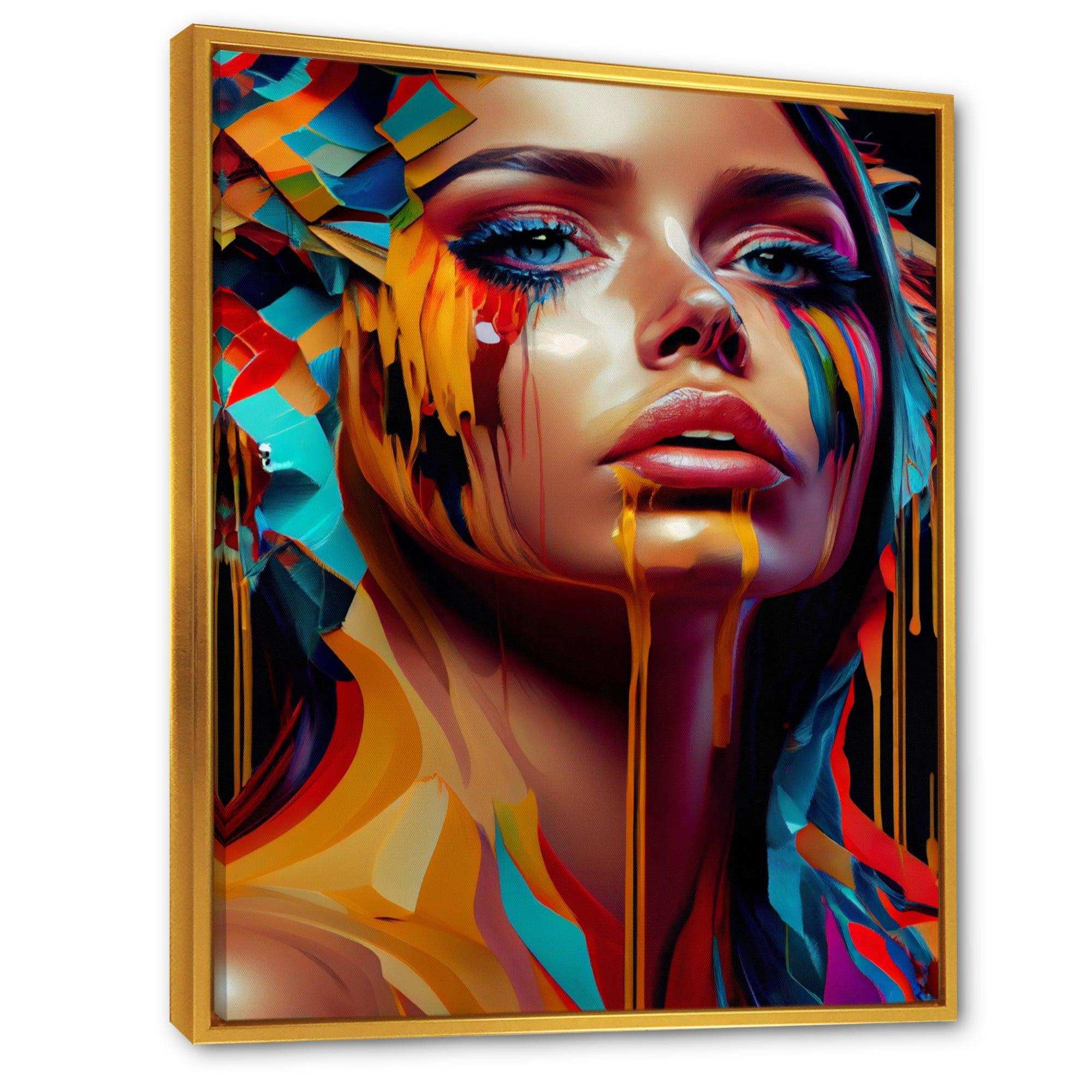 Vibrant Creative Woman Portrait VII