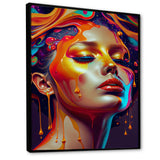 Liquid Ink Woman Portrait III
