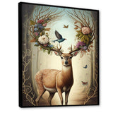 Deer With Blooming Antlers V