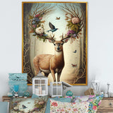 Deer With Blooming Antlers V