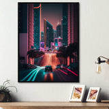 Futuristic Miami Neon Art I