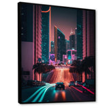 Futuristic Miami Neon Art I