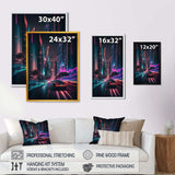 Futuristic Miami Neon Art II