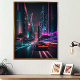Futuristic Miami Neon Art II