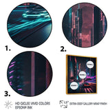 Futuristic Miami Neon Art II