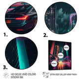 Futuristic Miami Neon Art V