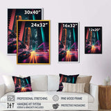 Futuristic Miami Neon Art V