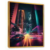 Futuristic Miami Neon Art V