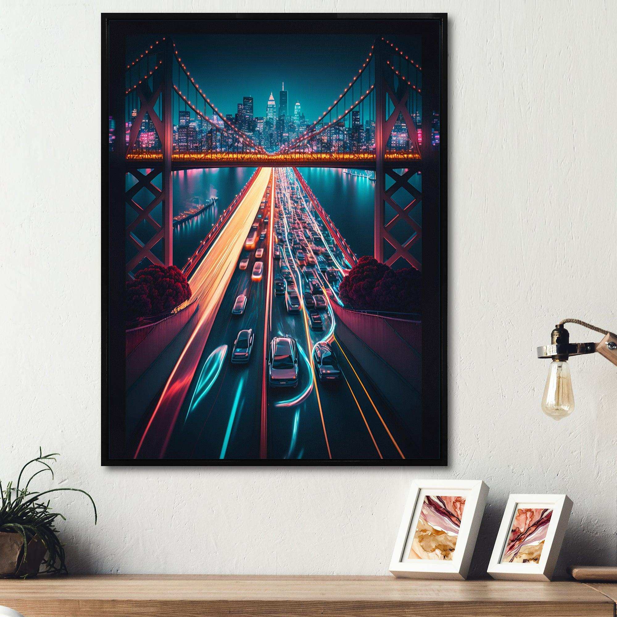 Futuristic San Francisco Neon II
