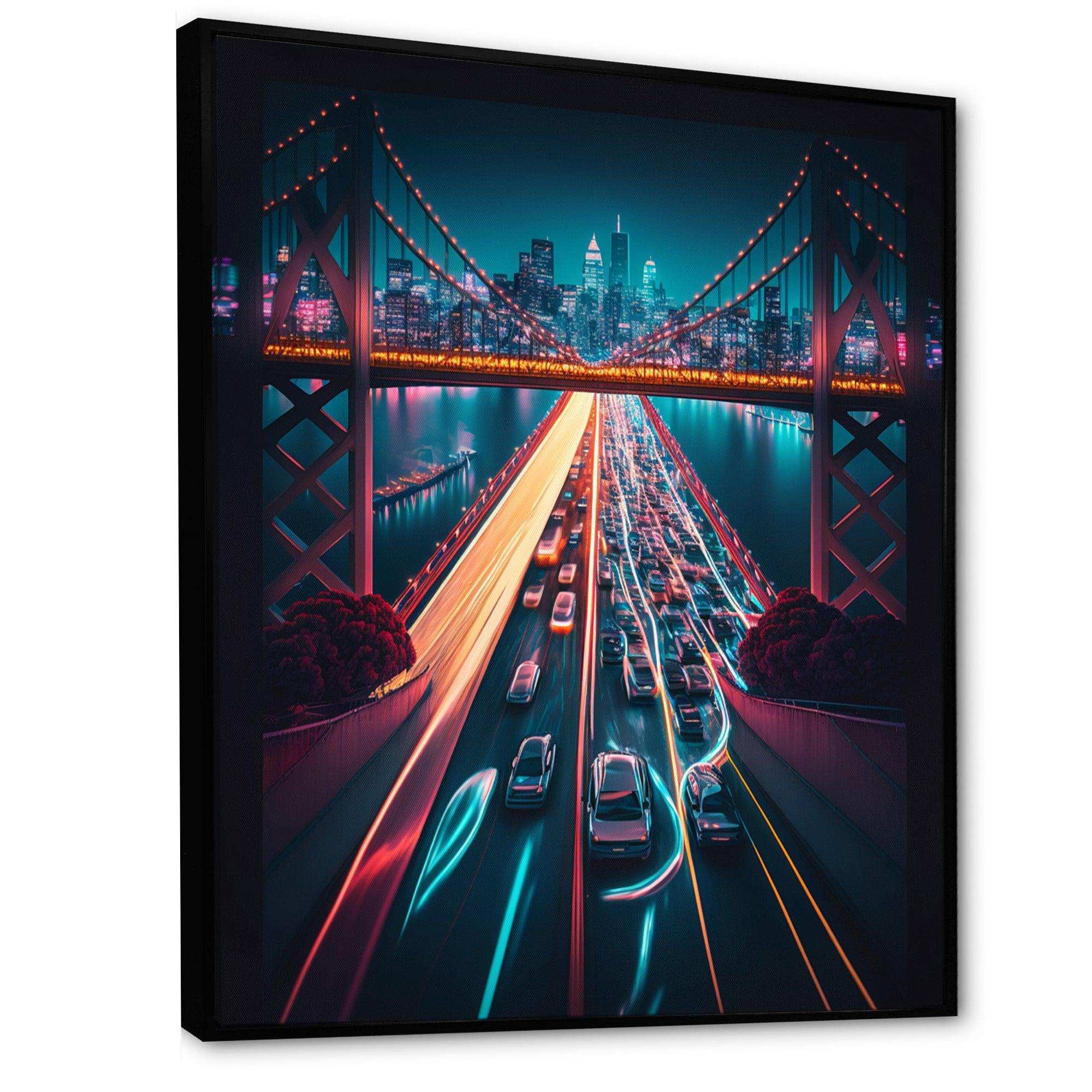 Futuristic San Francisco Neon II