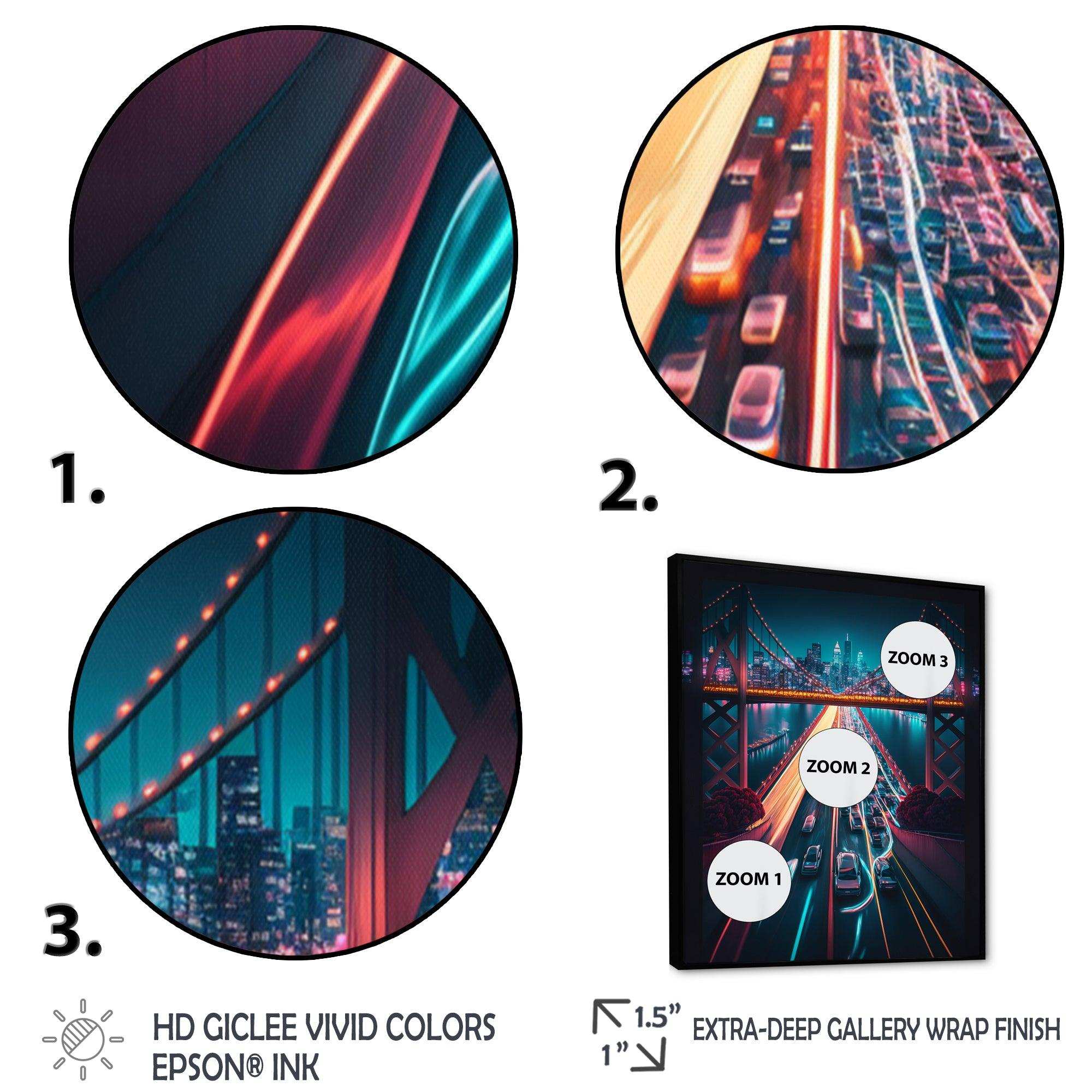 Futuristic San Francisco Neon II