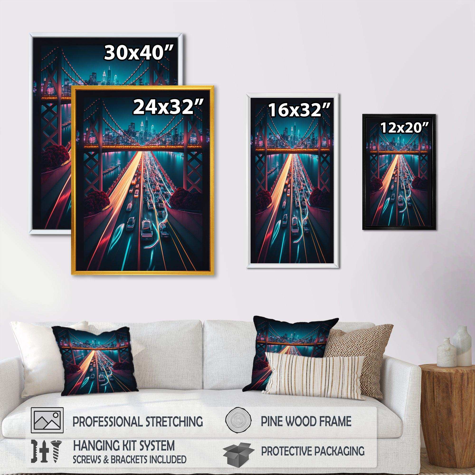 Futuristic San Francisco Neon II