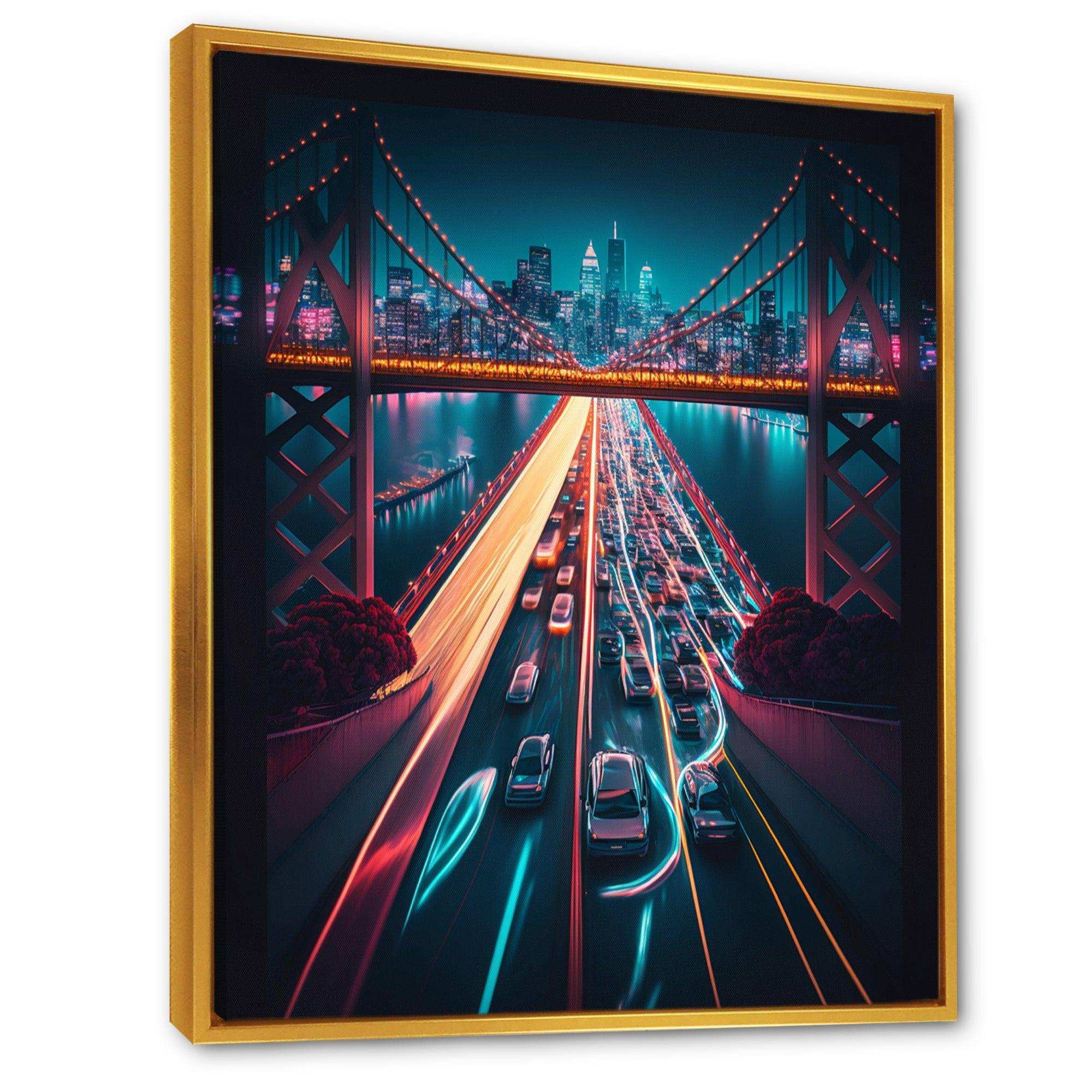 Futuristic San Francisco Neon II