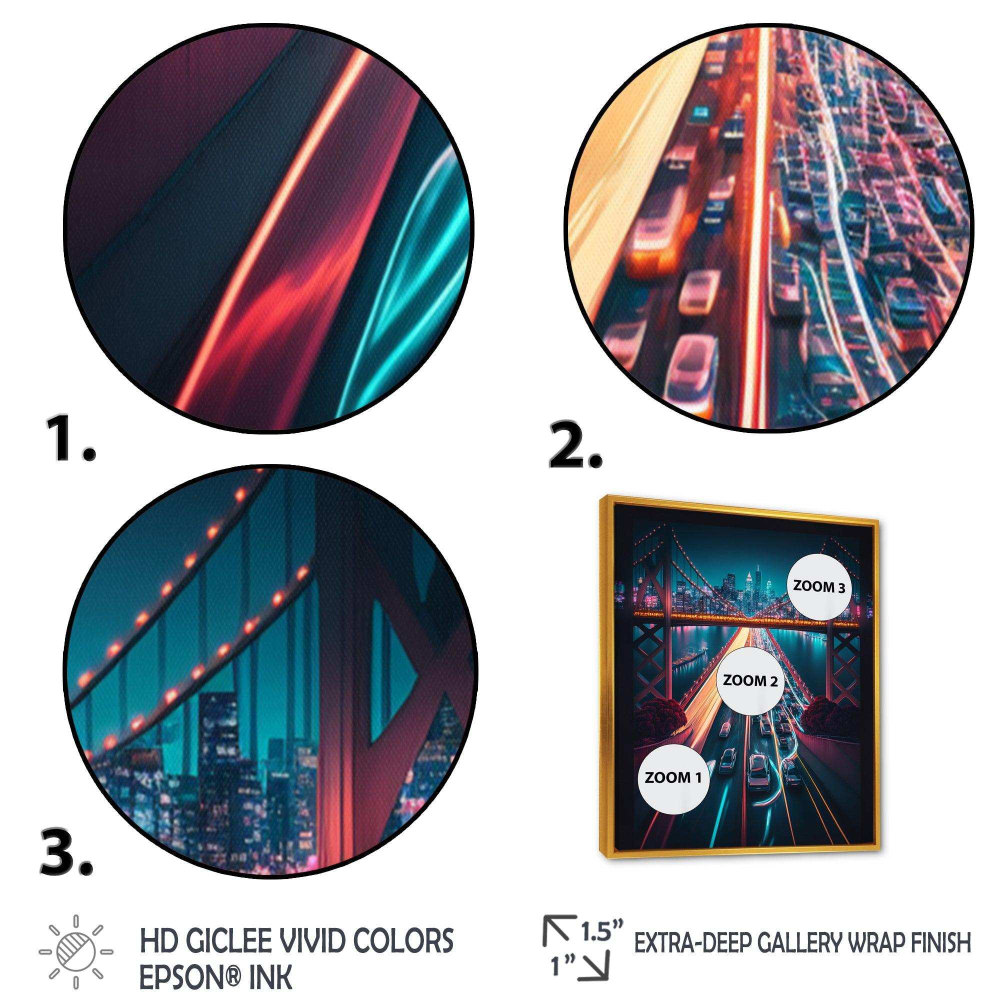 Futuristic San Francisco Neon II