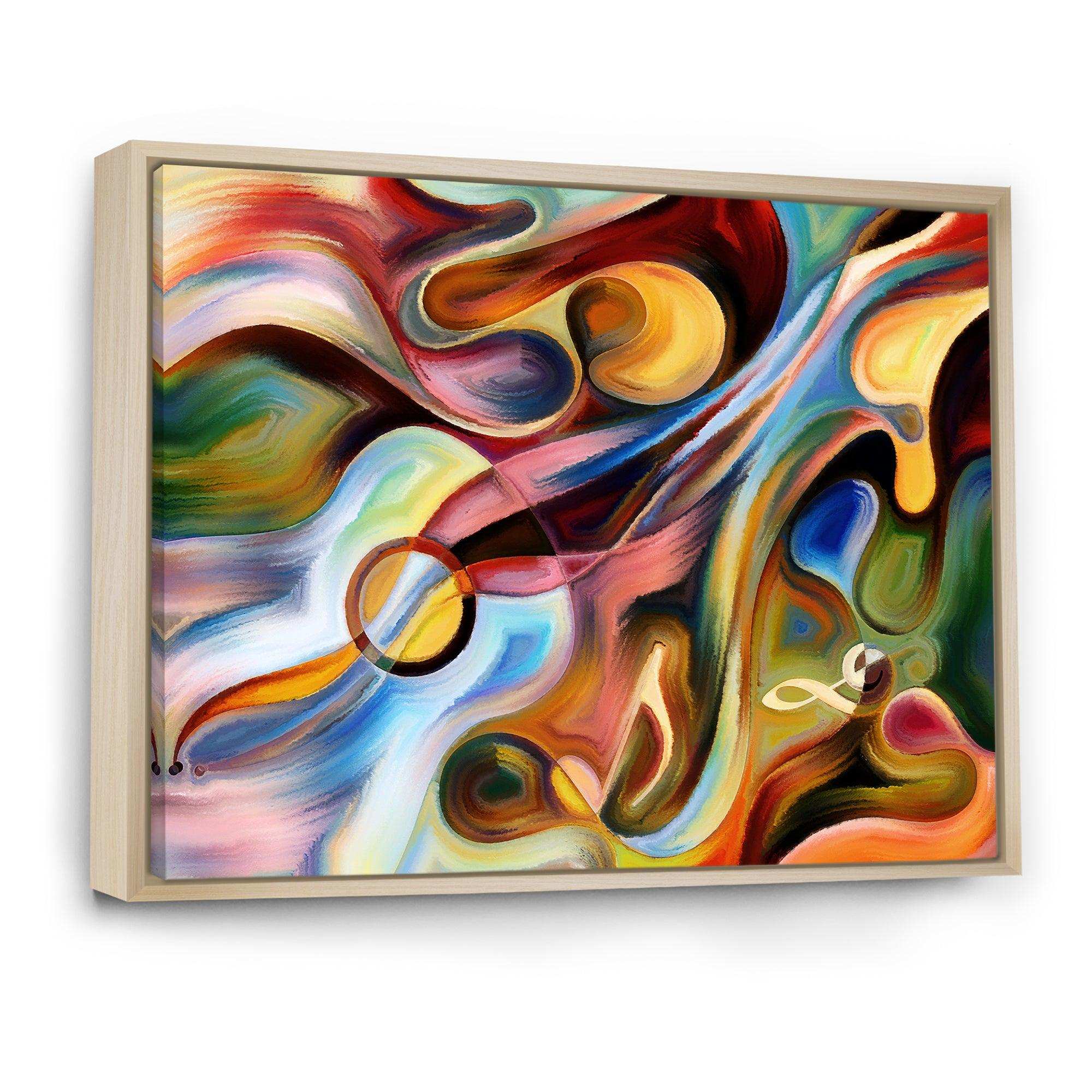 Music beyond the Frames - Modern Canvas Wall Art