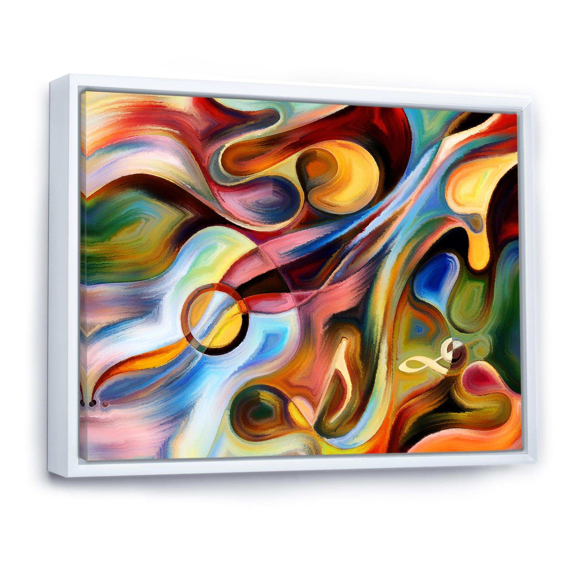 Music beyond the Frames - Modern Canvas Wall Art