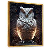 Luminous White Owl I