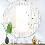 Scandinavian 3' Mid-Century Mirror - Oval or Round Wall Mirror
