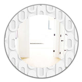 Scandinavian 3' Mid-Century Mirror - Oval or Round Wall Mirror