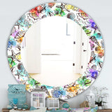 Costal Creatures 6' Traditional Mirror - Oval or Round Wall Mirror