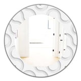 Scandinavian 15' Mid-Century Mirror - Oval or Round Wall Mirror