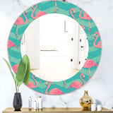 Flamingo 1' Traditional Mirror - Oval or Round Wall Mirror