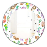 Costal Creatures 14' Traditional Mirror - Oval or Round Wall Mirror