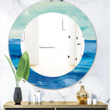 Out To Sea' Traditional Mirror - Oval or Round Wall Mirror