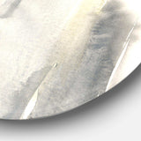 Gold Glamour Direction II - Abstract Circle Metal Wall Decor