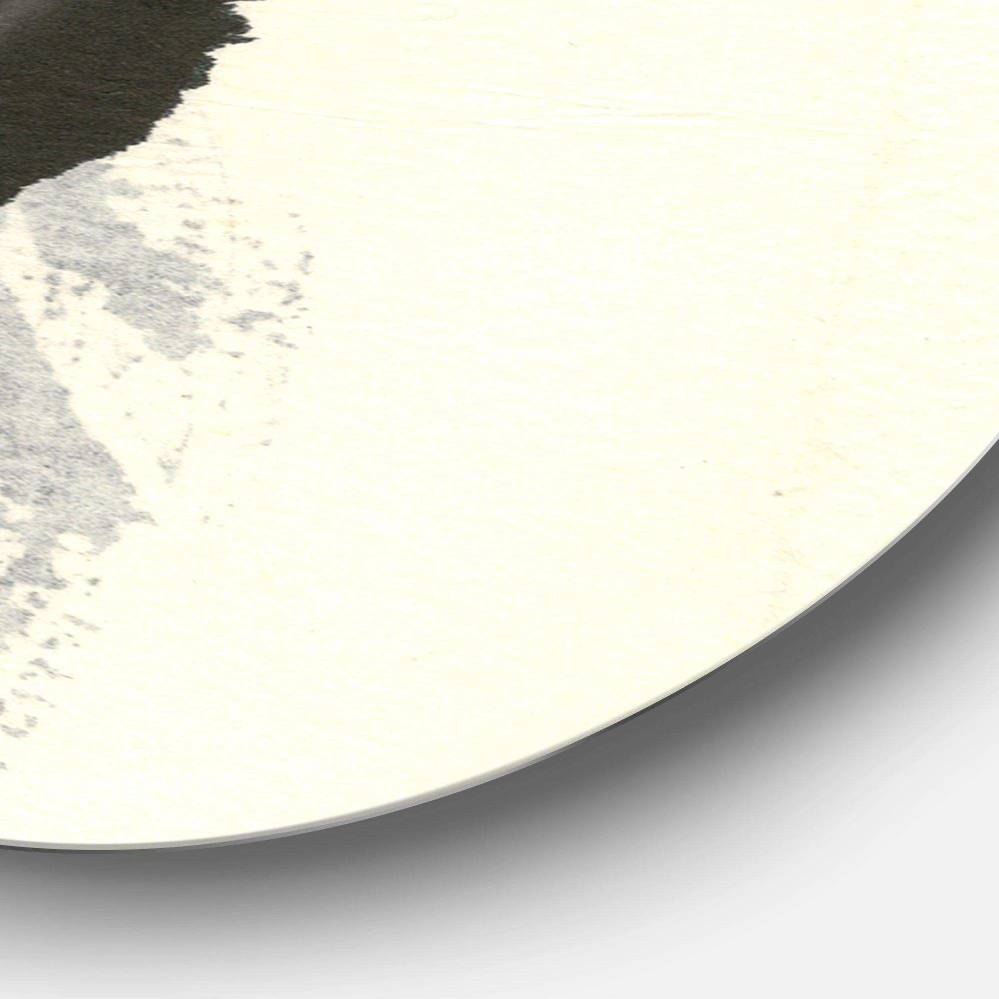 Glam Collage I - Abstract Circle Metal Wall Decor