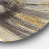 Glam Gold Canion - Abstract Circle Metal Wall Decor